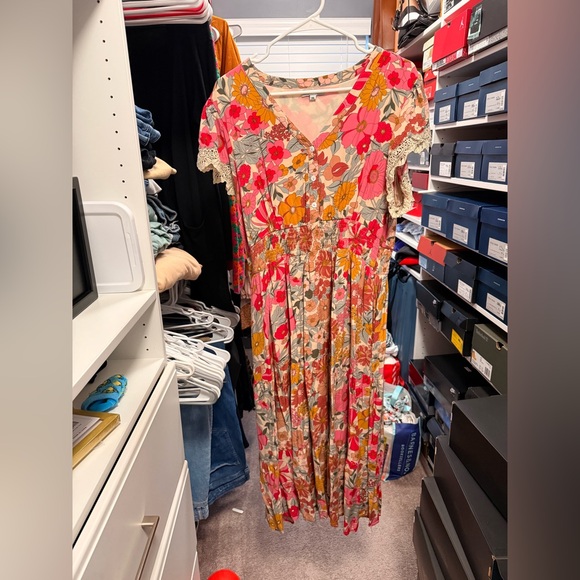 Baltic Born Floral Multicolor Dress - Picture 16 of 16